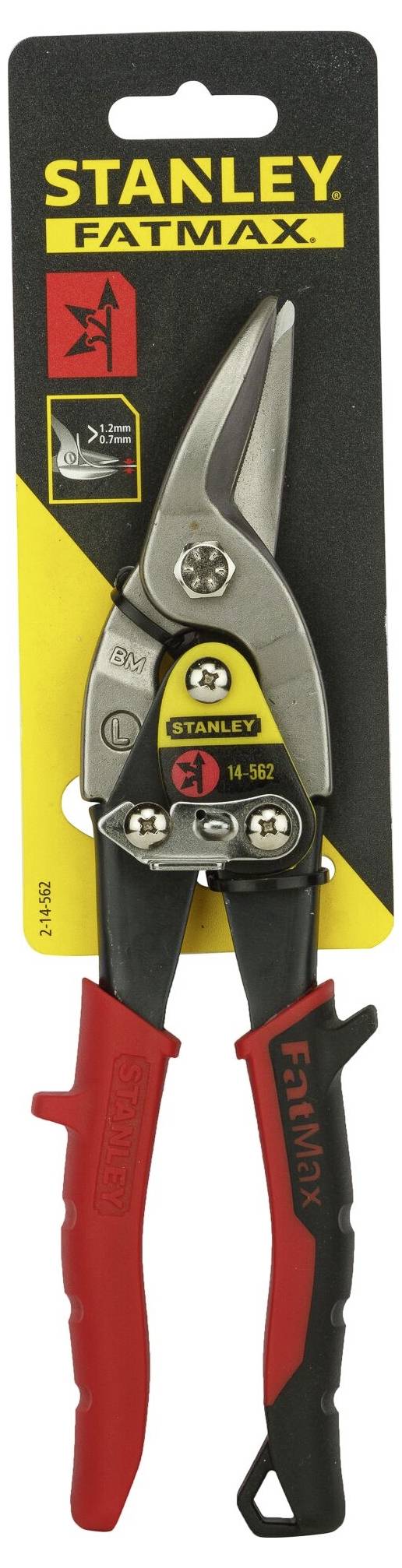 STANLEY Tin snips MaxSteel left 250 mm 2-14-562