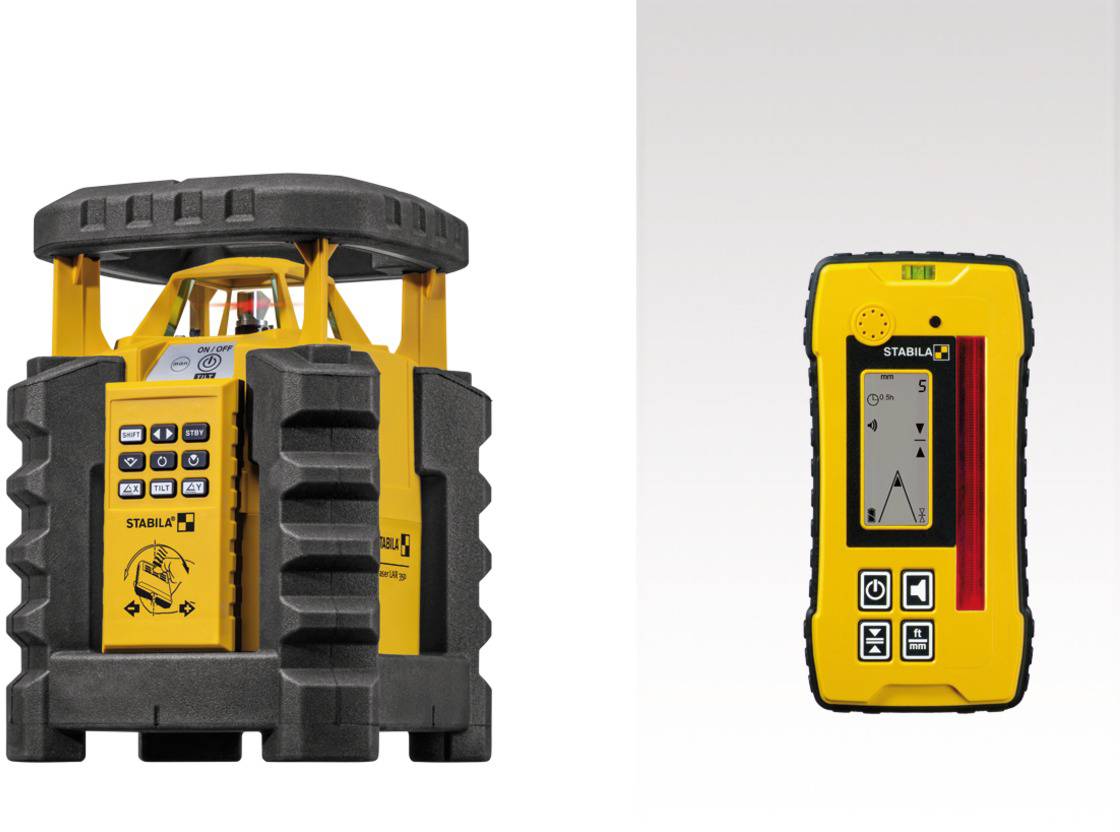 Stabila LAR 350, 7-pcs 360-degree laser Range (max.): 800 m