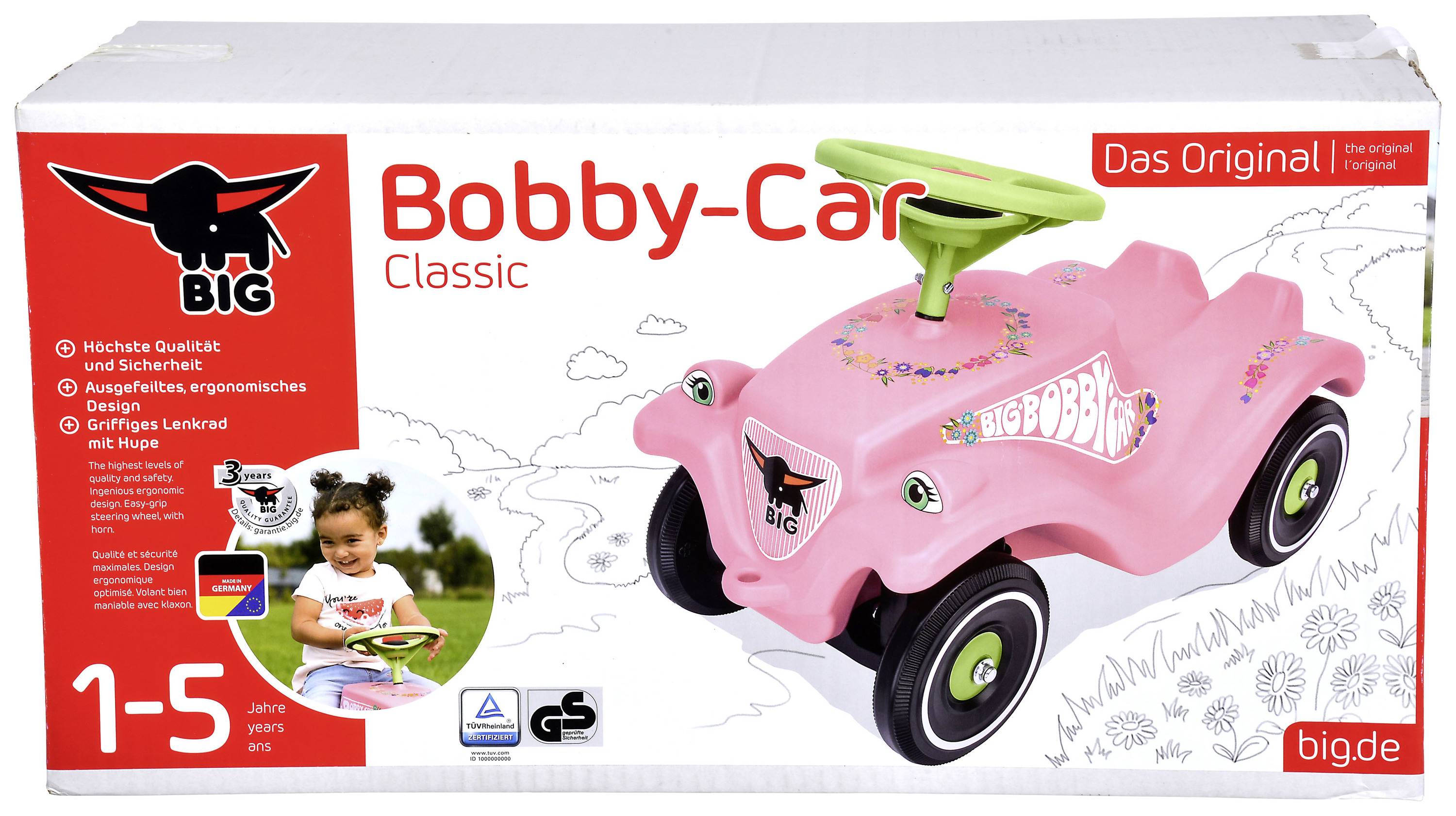 BIG BOBBY CAR Classic Flower