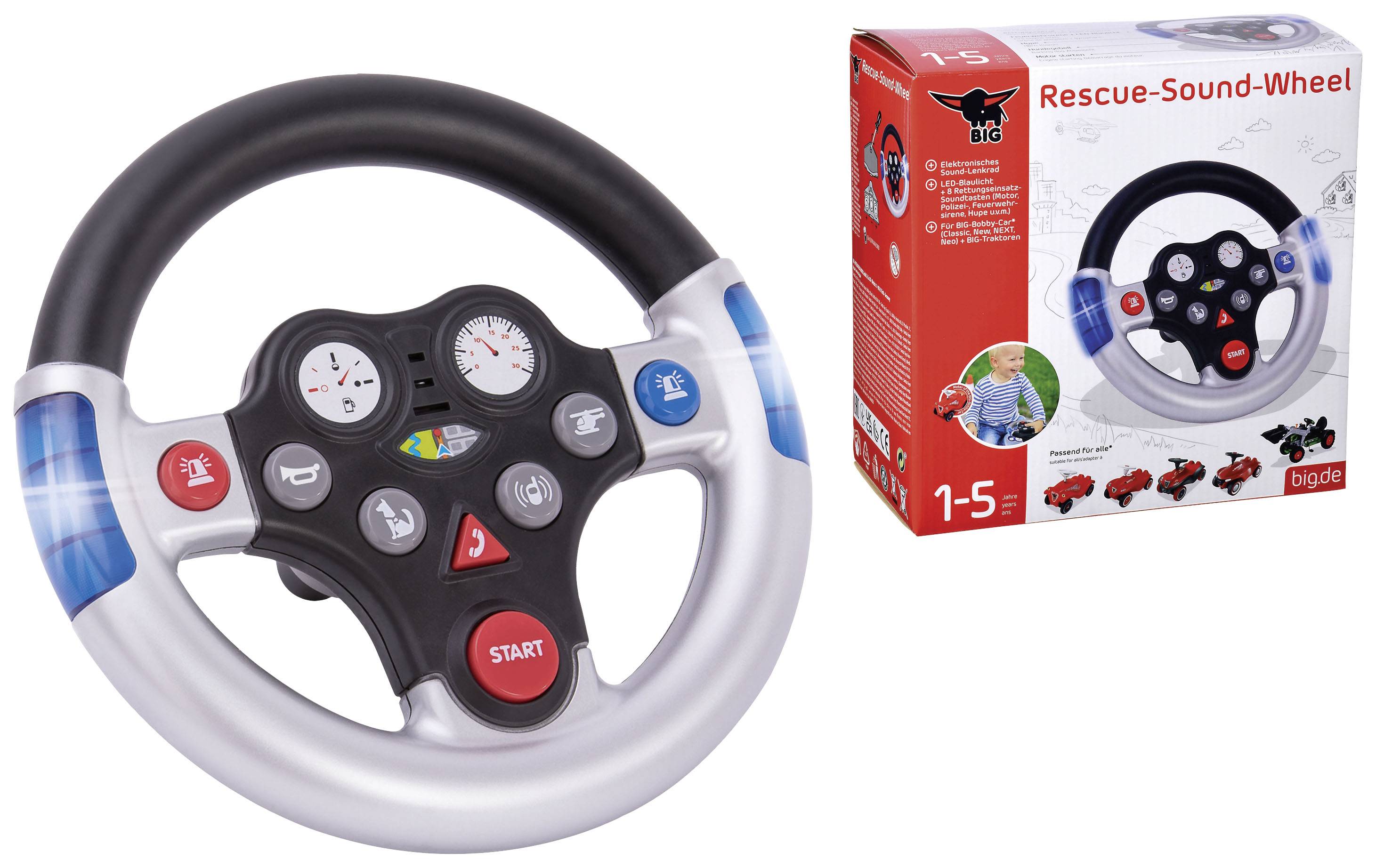 Big Bobby Car SOS Sound steering wheel