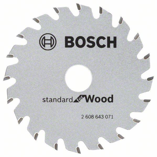 Bosch Metal Saw Blade, Standard for Wood, Model Number 2 608 643 071.