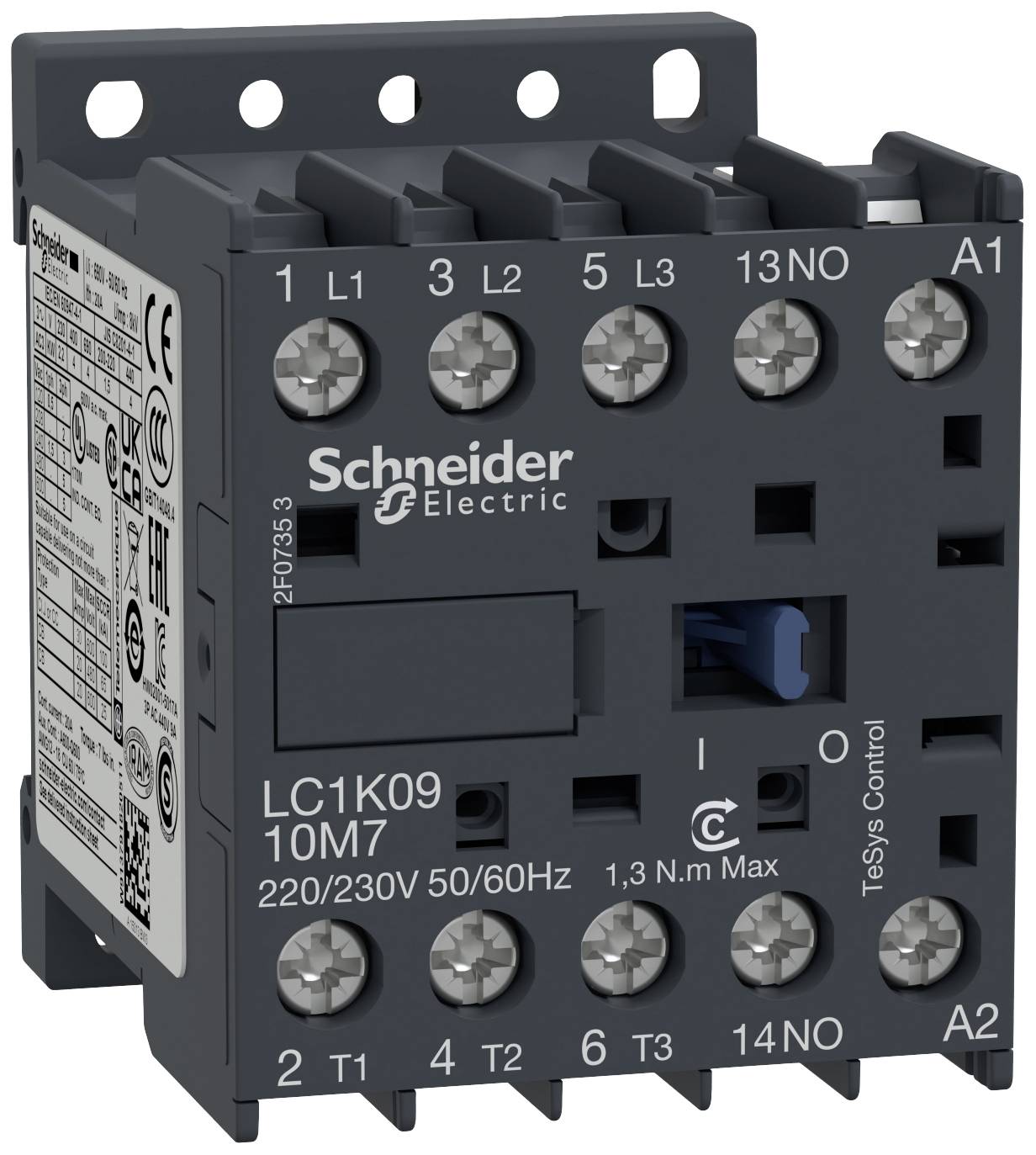 Schneider Electric LC1K0910P7 Contactor 1 maker 1 pc(s)