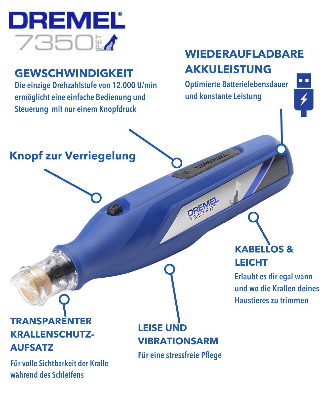 Dremel Pet Nail Grooming Pet nail clippers 1 pc(s)