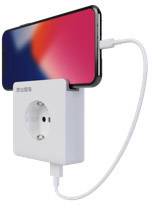 2USB 2U-449177 1x Flush-mount socket incl. USB IP20 White