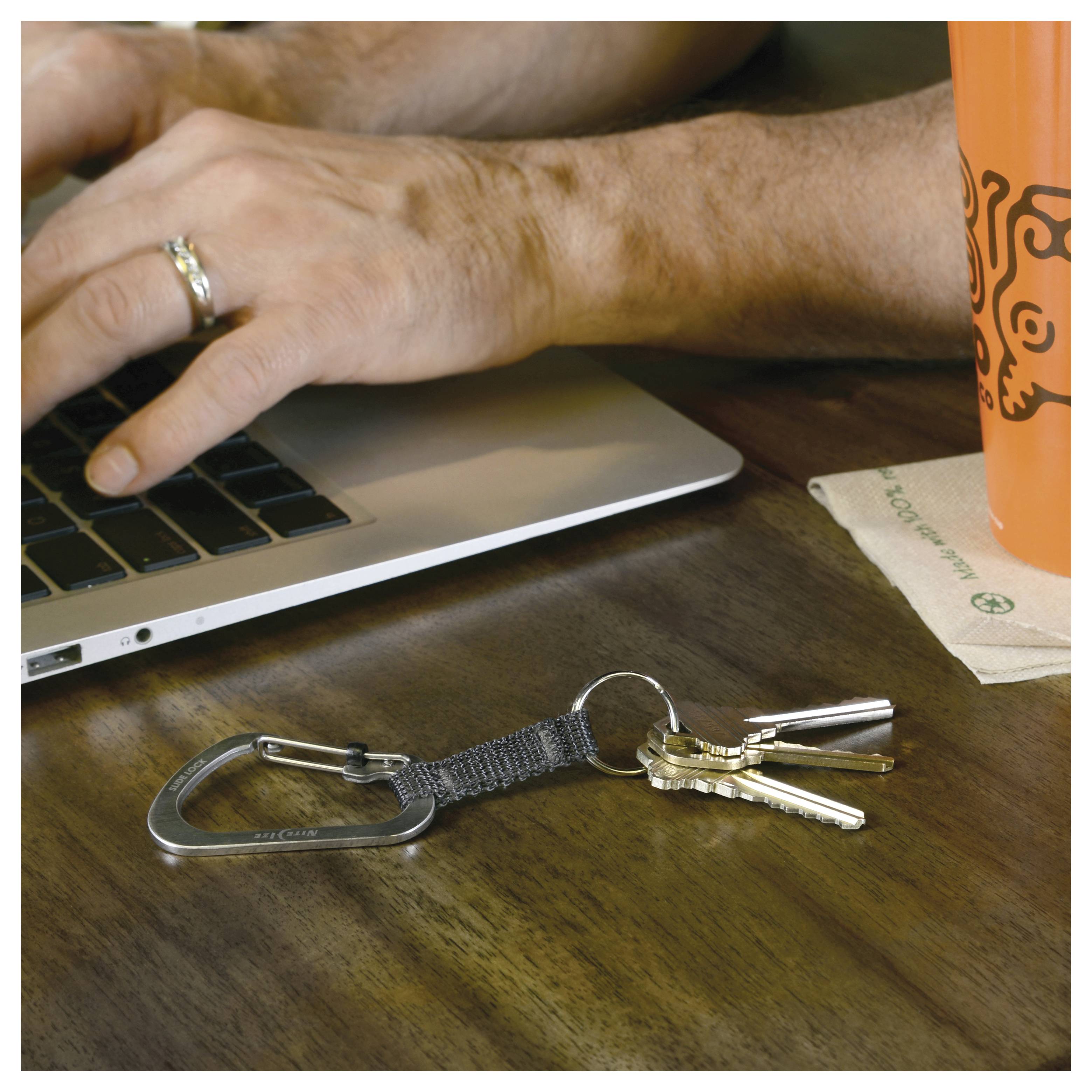 NITE Ize Key carabiner CSLW3-11-R6 Gr. 3 Silver 1 pc(s)