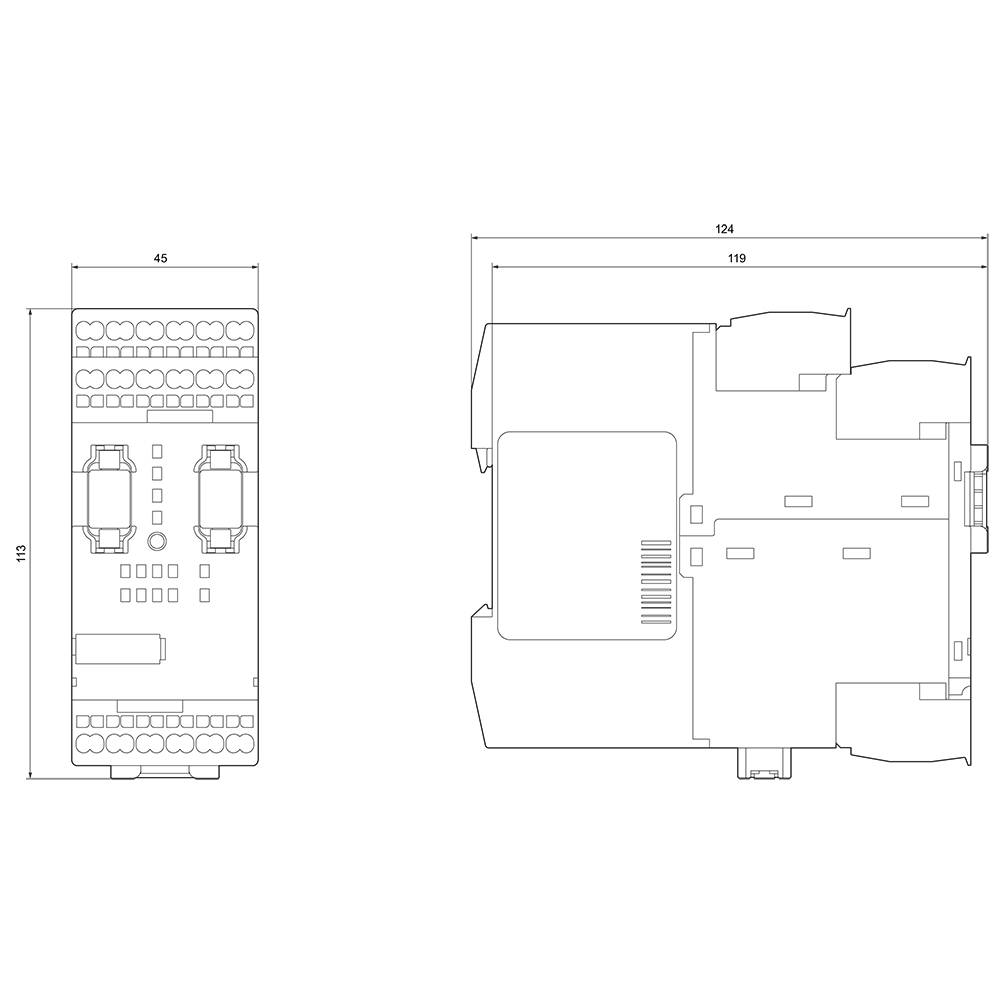 Siemens 3RK3122-2AC00 Main module