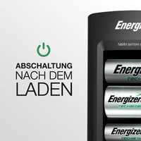 Energizer Universal Charger for cylindrical cells NiMH AAA , AA , C, D, 9V PP3 Energizer Universal Charger for cylindrical cells NiMH AAA , AA , C, D, 9V PP3
