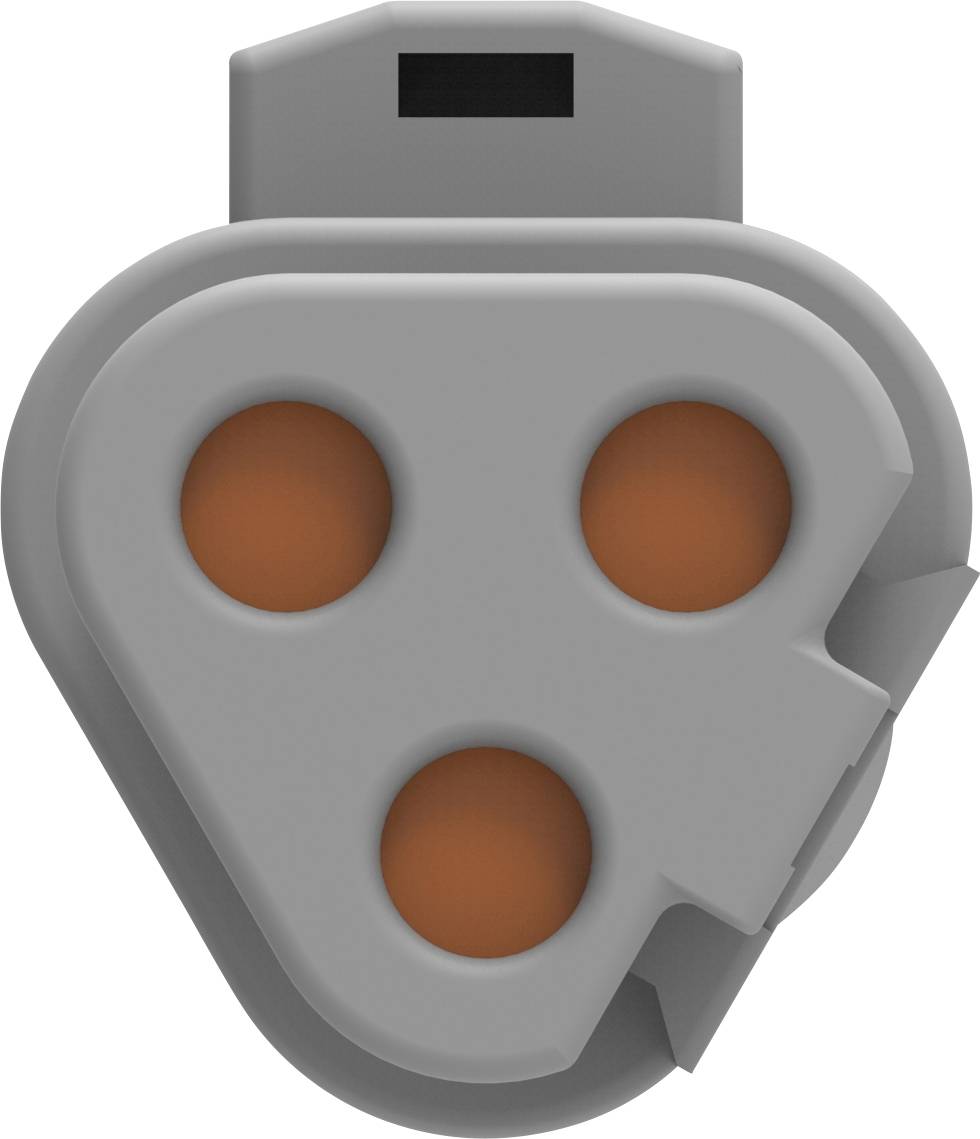 TE Connectivity Socket housing cable DTM Total number of pins 3 DTM06-3S-E007 1 pc(s)