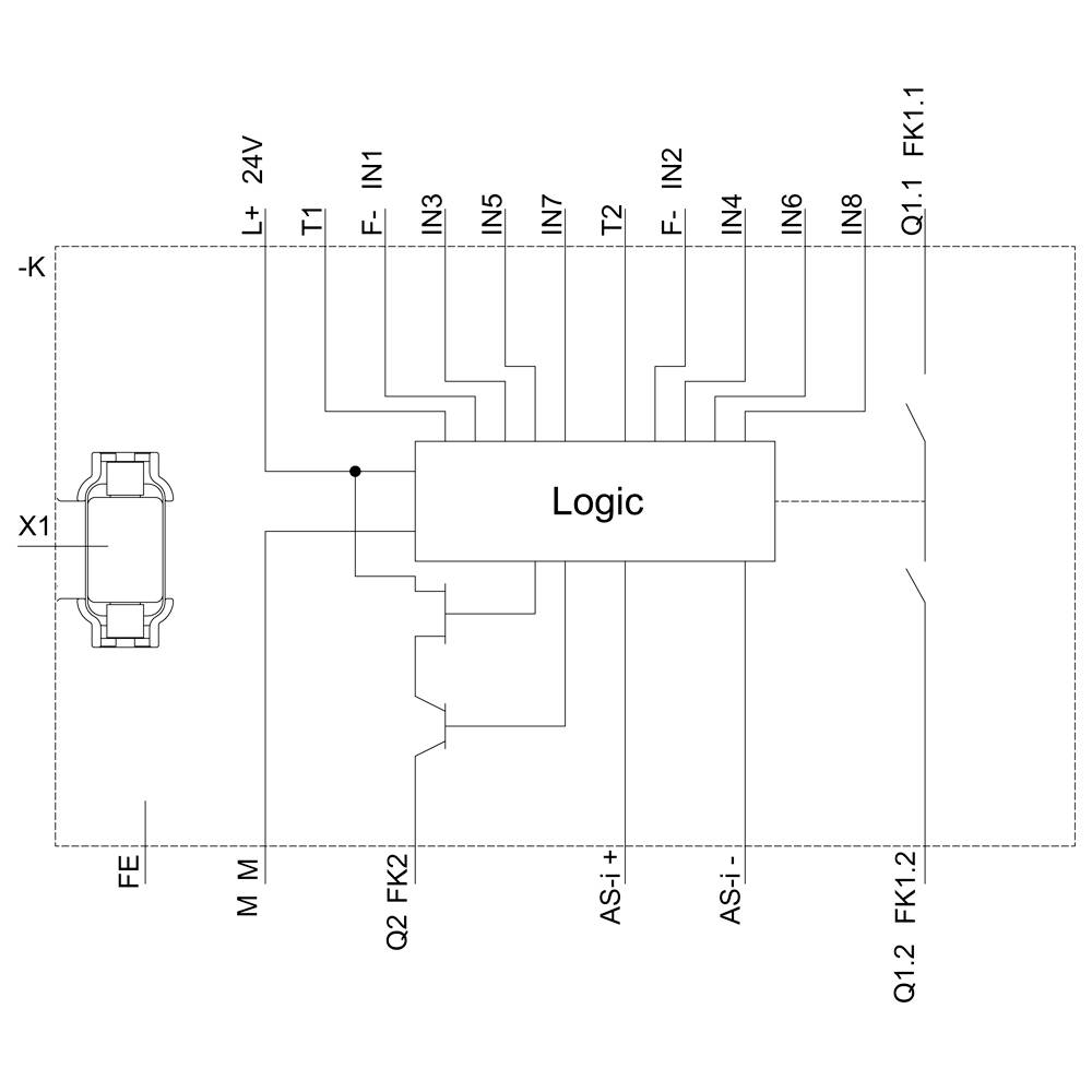 Siemens 3RK3121-1AC00 Main module