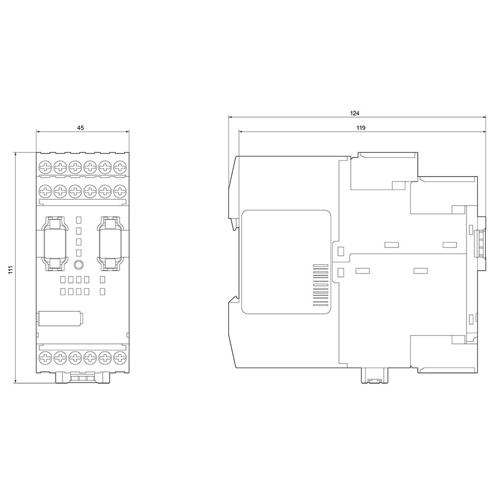 Siemens 3RK3121-1AC00 Main module