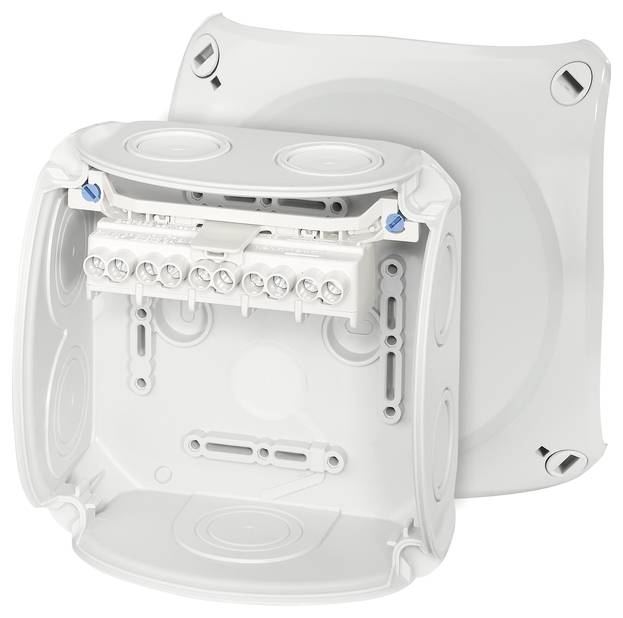 Hensel 62000007 Junction box (L x W x H) 77 x 130 x 130 mm Grey-white (RAL 7035) IP66 1 pc(s)