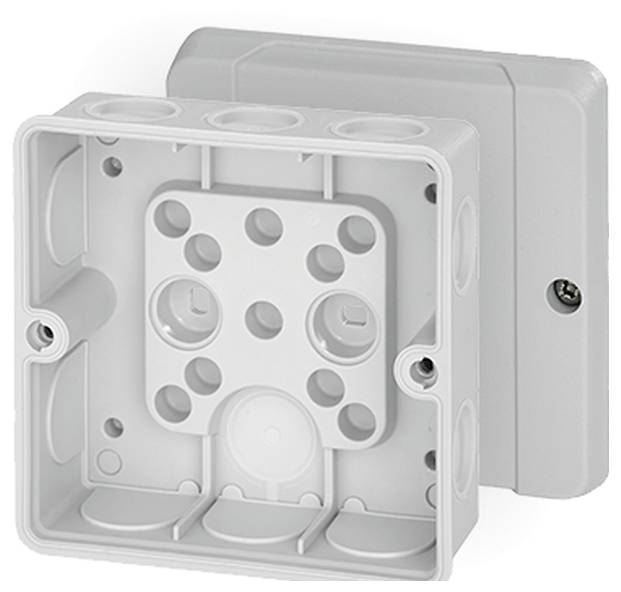 Hensel 62000267 Junction box (L x W x H) 52 x 98 x 98 mm Grey-white (RAL 7035) IP55 1 pc(s)