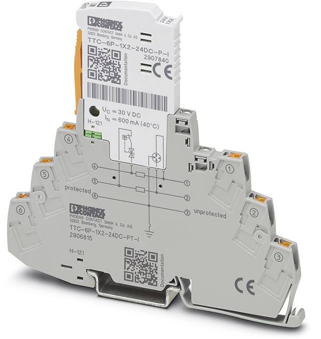 Phoenix Contact 2906815 TTC-6P-1X2-24DC-PT-I Surge arrester 1 pc(s)