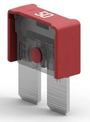 MTA Automotive MAXICOMPACT 50A 06.02950 Maxi blade-type fuse 50 A Red