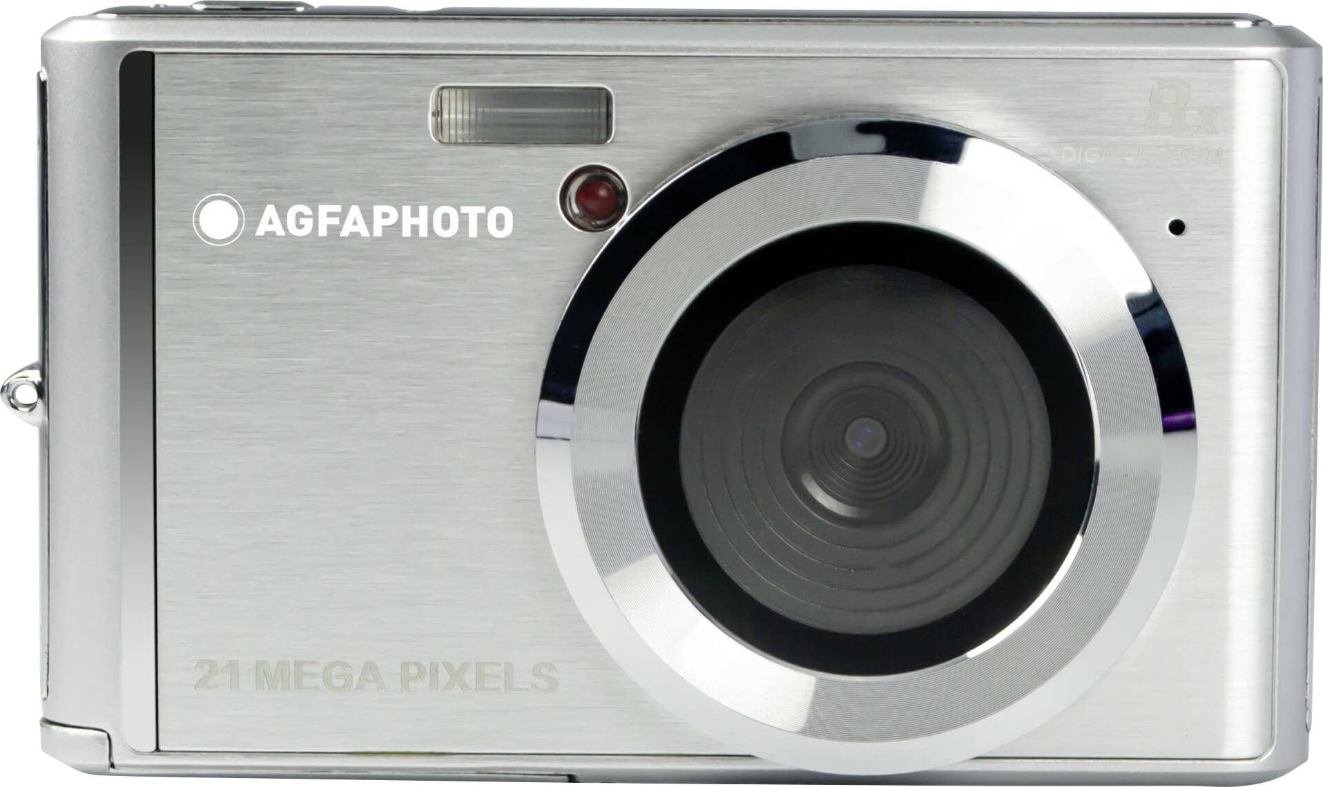 AgfaPhoto DC5200 Digital camera 21 MP Optical zoom: 0 x Silver Built-in battery, Built-in flash