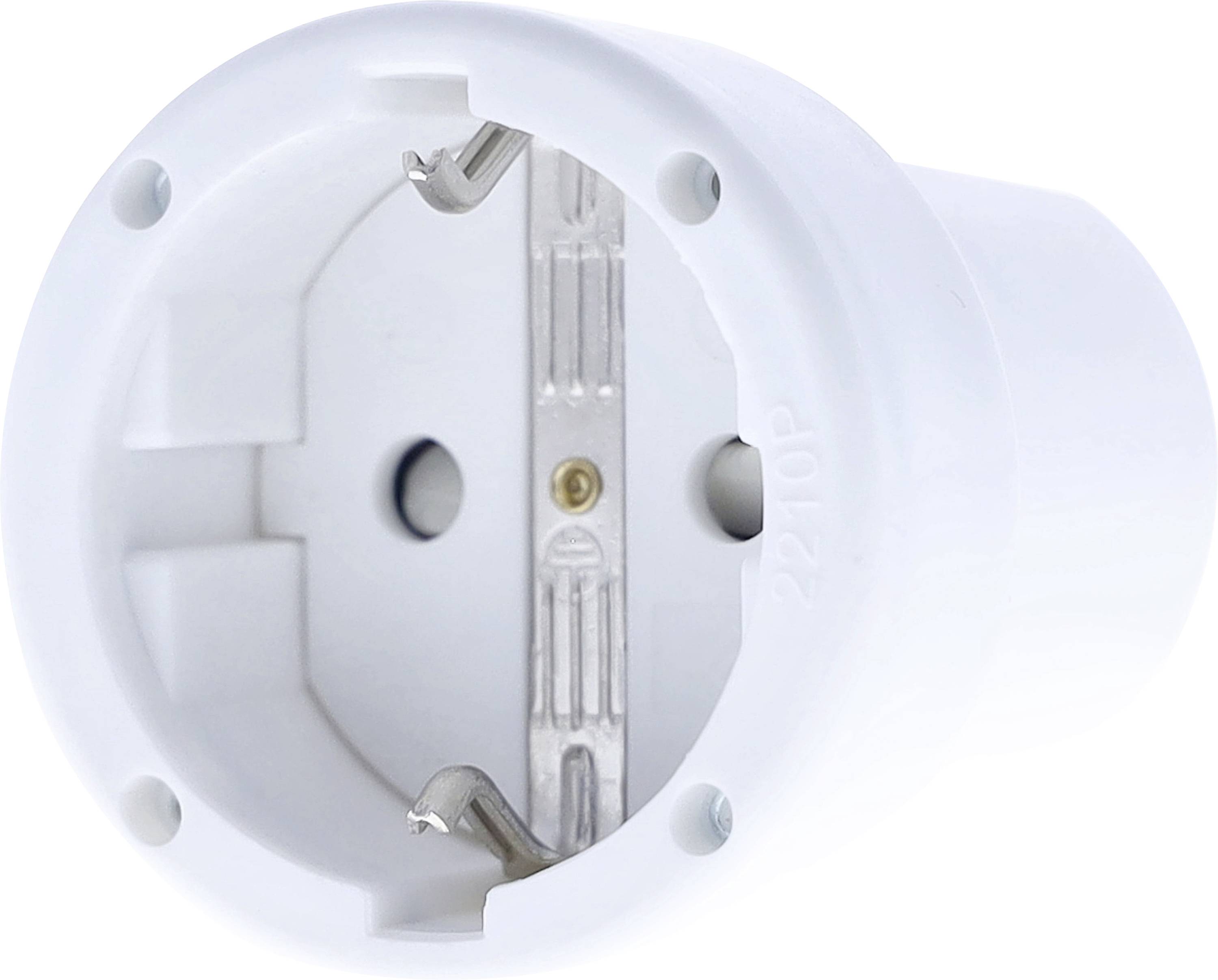 AS Schwabe 62224 Safety mains socket PVC 230 V White