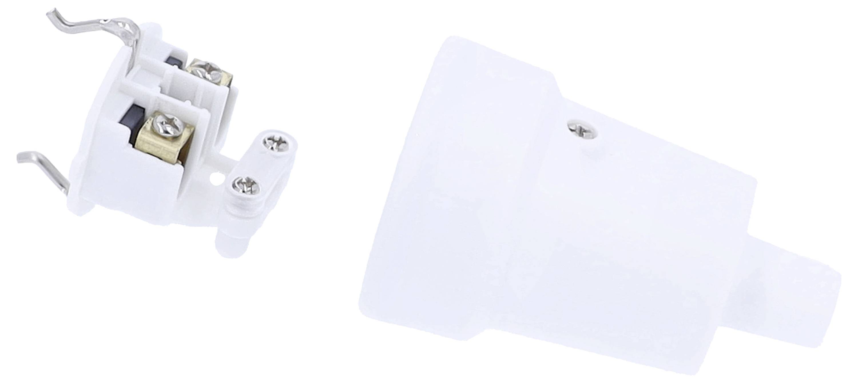 AS Schwabe 62224 Safety mains socket PVC 230 V White