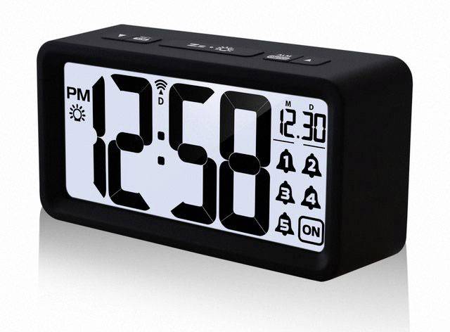 Techno Line WT496 Radio Alarm clock Black Alarm times 5