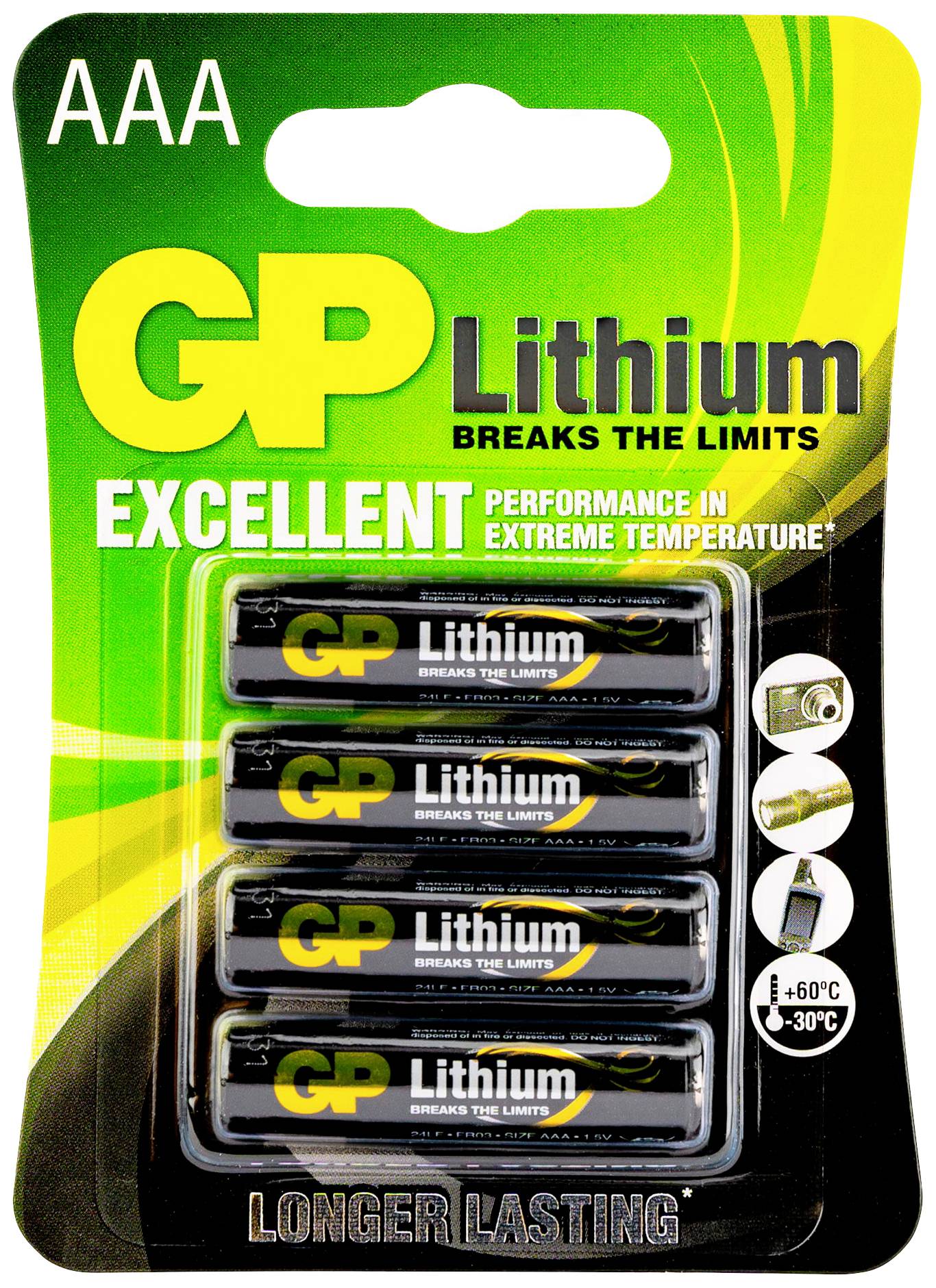 GP GP24LF359C4 AAA battery Lithium 1.5 V 4 pc(s)