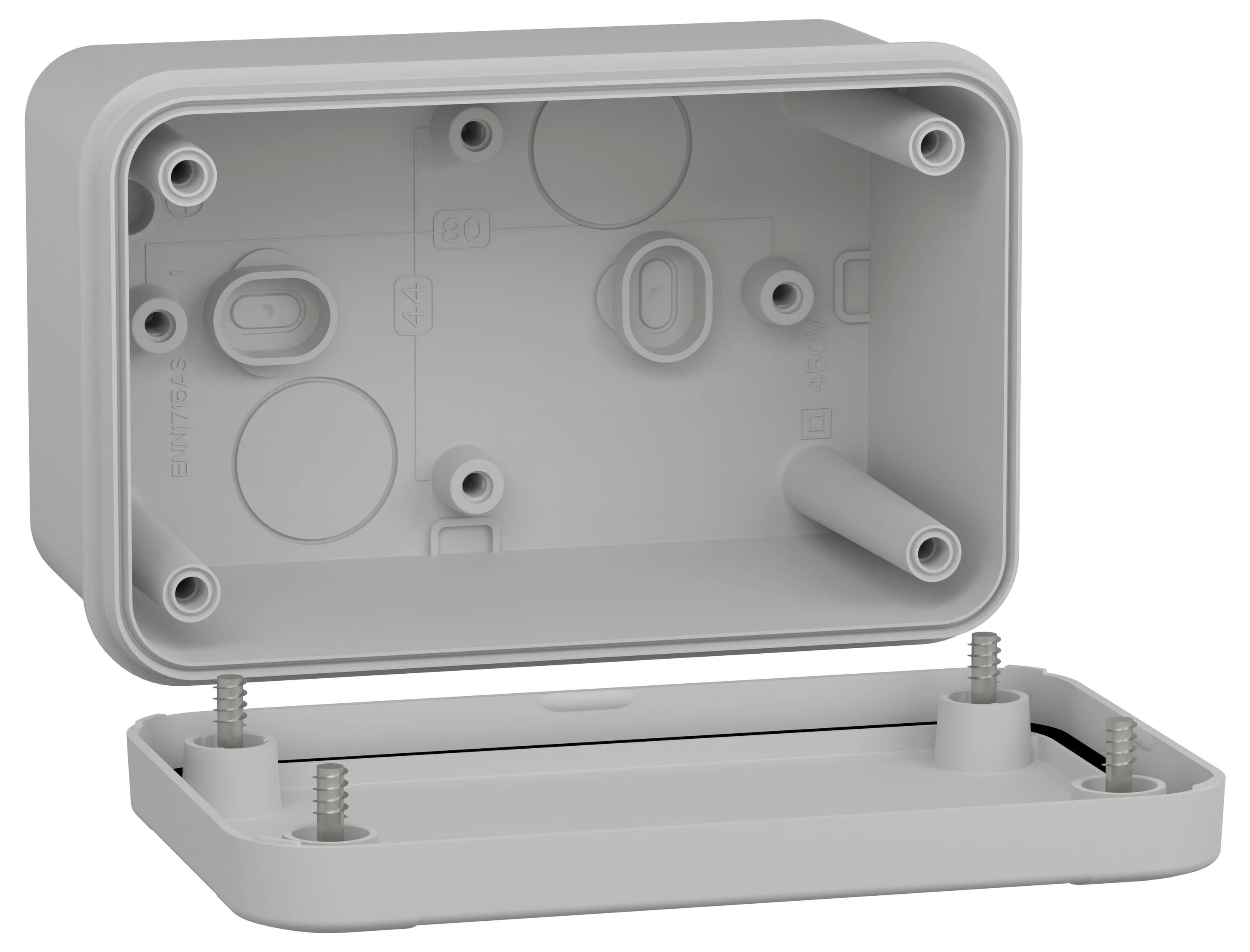 Schneider Electric PanelSeT TBS NSYTBS1176 Wall-mount enclosure 74 x 116 x 62 Acrylonitrile butadiene styrene Grey-white