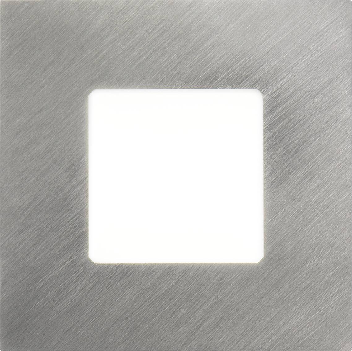 Heitronic 27693 LED recessed light LED (monochrome) Built-in LED 2 W Stainless steel (brushed)