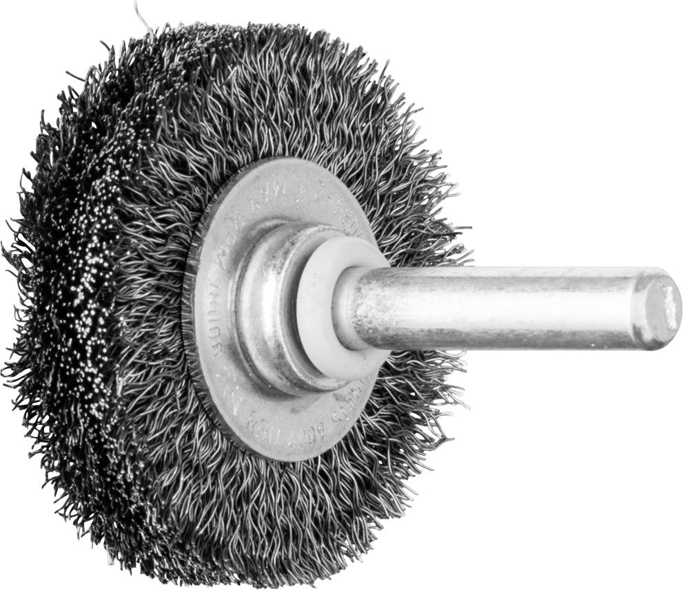 PFERD TOOLS Round brush with shaft, ungezopft RBU 4009/6 ST 0.20 43103001 10 pc(s)