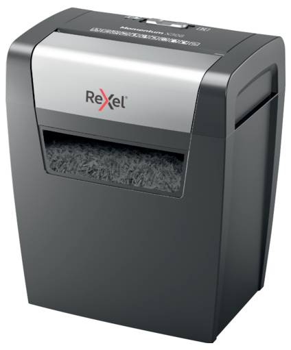 Rexel Momentum X308 Document shredder 8 sheet Particle cut 5 x 42 mm P-3 15 l Also shreds Staples, Paper clips