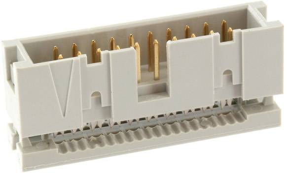 econ connect WSK14G Pin strip no ejector Contact spacing: 2.54 mm Total number of pins: 14 No. of rows: 2 Tray