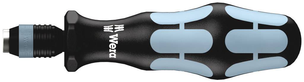 Wera combination screwdriver with an ergonomic handle and blue accents, suitable for a wide range of screwing tasks.