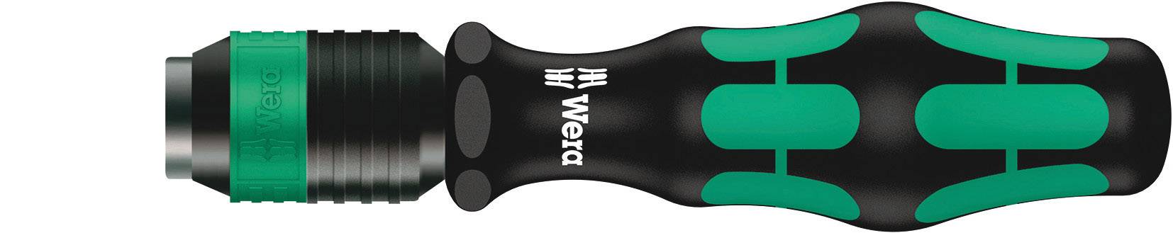 Black screwdriver with green handle and logo. Ergonomic design for better grip. Suitable for versatile applications.
