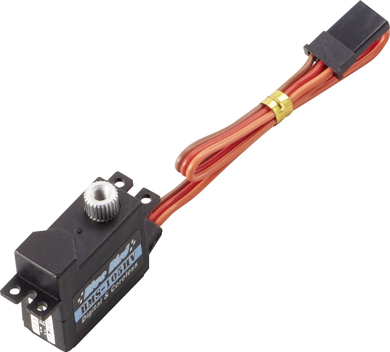 Bluebird Micro servo BMS-105HV Digital servo Gear box material: Metal Connector system: JR