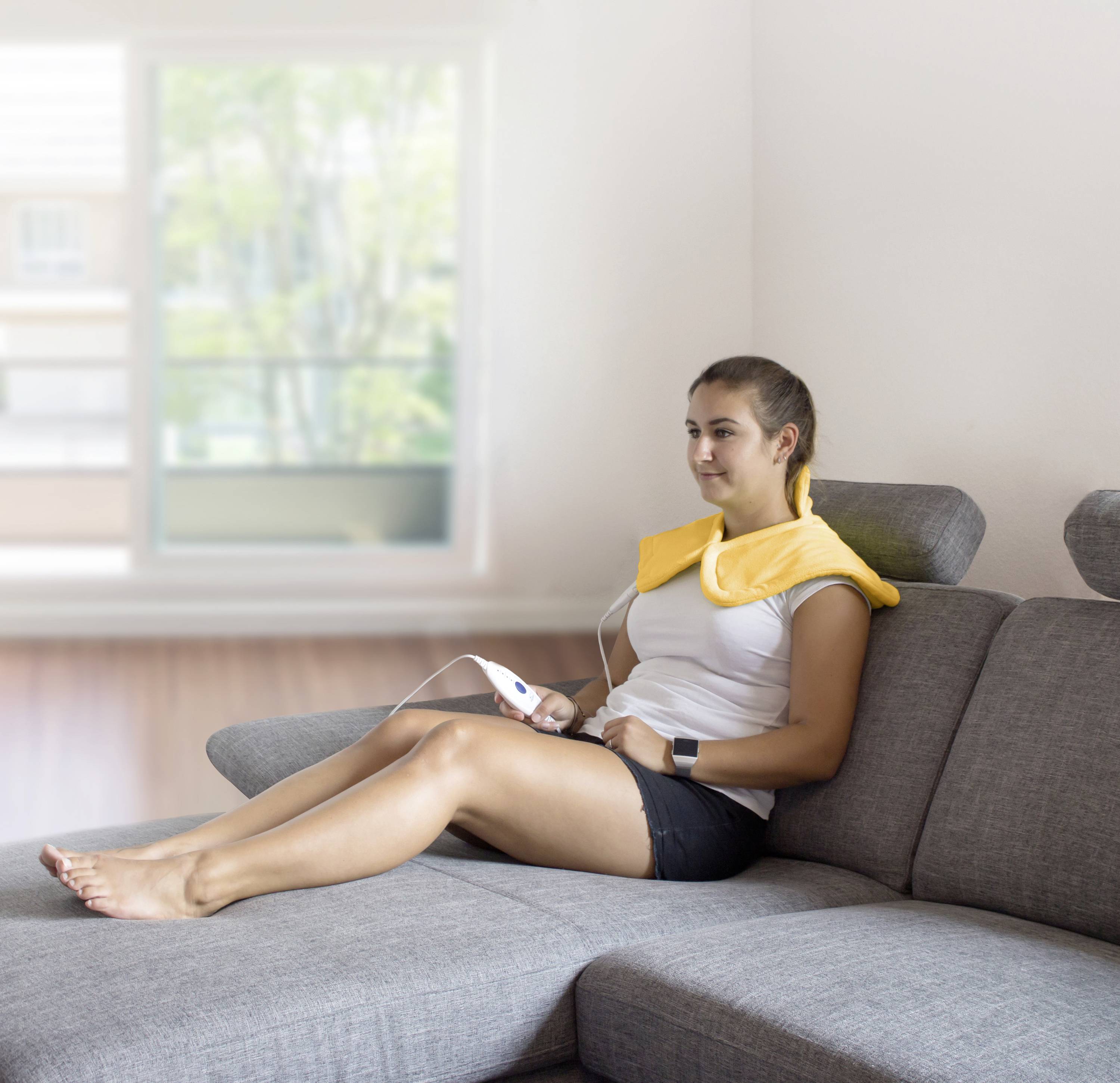 Hydas LH-885B Neck and shoulder heat pad 100 W Yellow