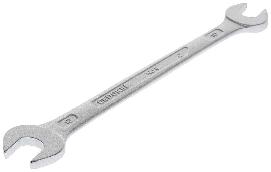 Gedore 6064990 6 10X13 Double-ended open ring spanner Spanner size (metric) 10 - 13 mm