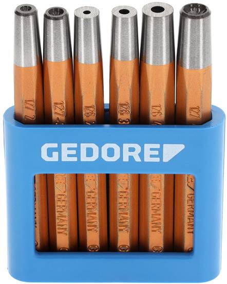125 B Soft grip handle/head set, 6 piece Gedore 8773600
