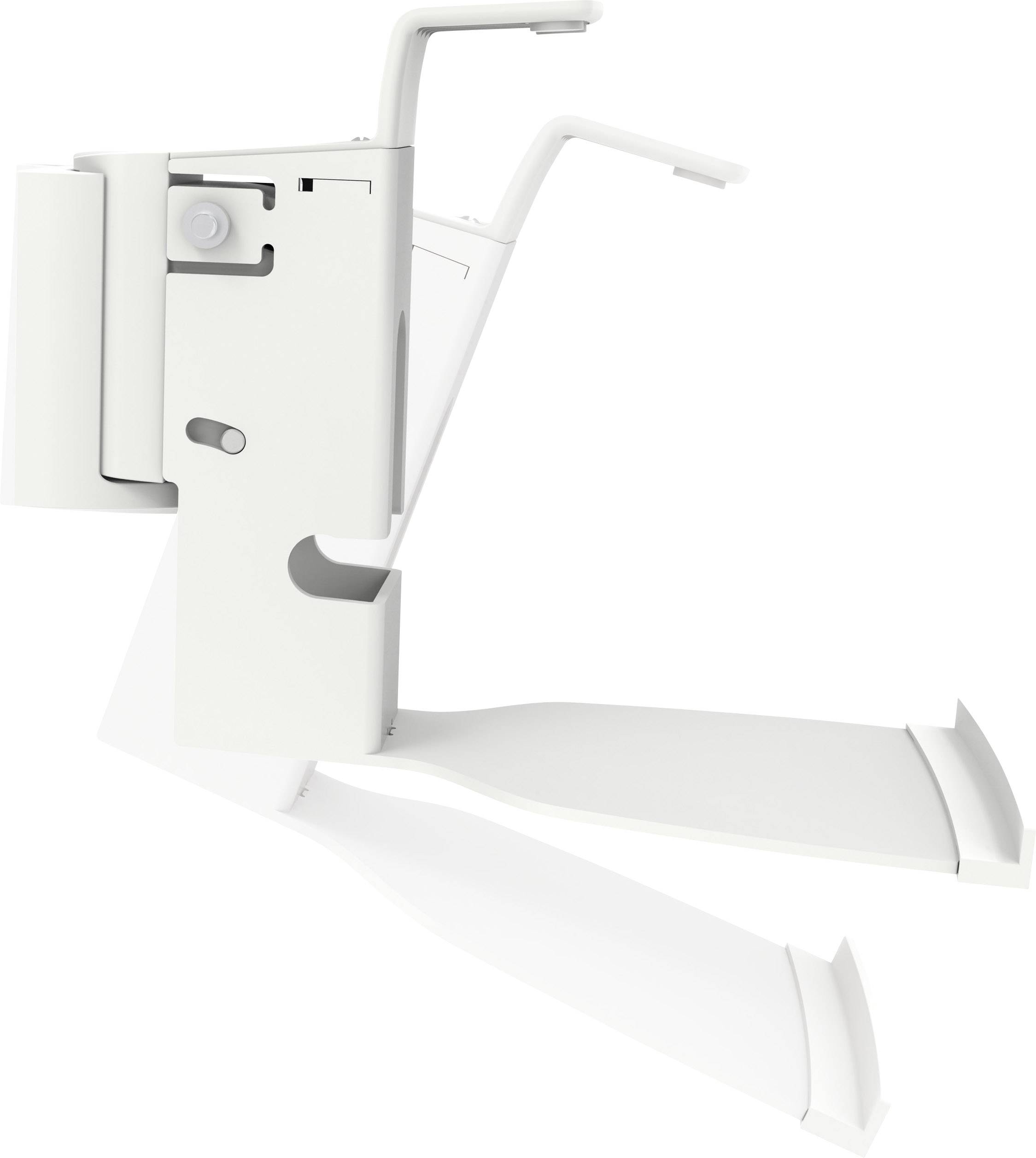 My Wall HS15WL Speaker wall mount Swivelling/tiltable Distance to wall (max.): 249 mm White 1 Pair