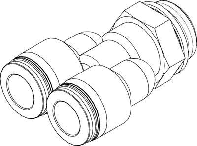 FESTO Y-piece 133196 QSY-1/2-10 1 pc(s)