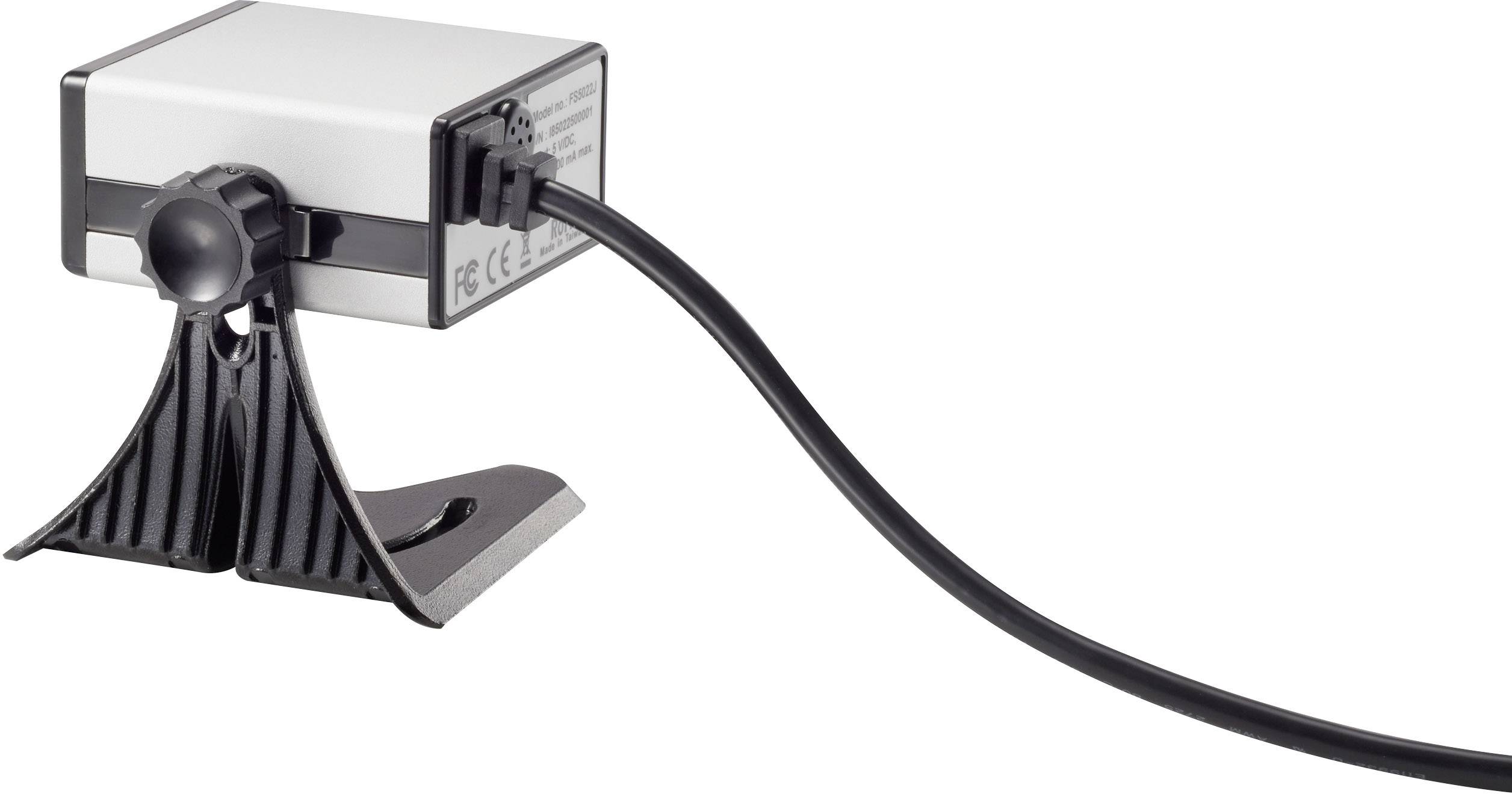 Renkforce FS5022J 2D barcode scanner Corded 2D Imager Silver, Black Desktop USB