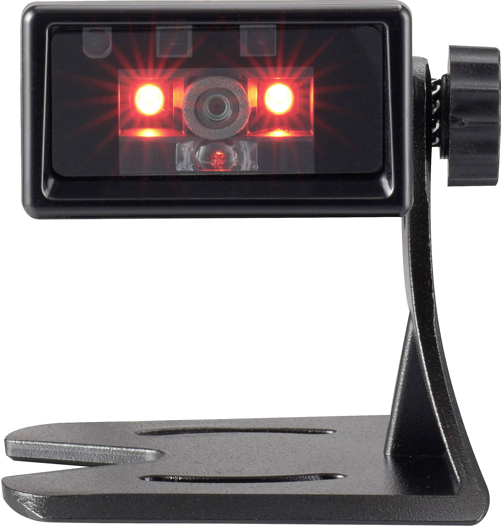 Renkforce FS5022J 2D barcode scanner Corded 2D Imager Silver, Black Desktop USB