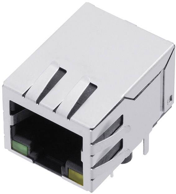 encitech RJJS-88-1405-EJH-063 RJ45 plug connector 3260-0030-20 Socket, horizontal mount No. of pins (RJ) 8P8C Metal
