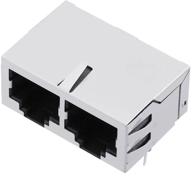 encitech RJJS-88-242-E9H-002 RJ45 plug connector 3259-0010-05 Socket, horizontal mount No. of pins (RJ) 8P8C Metal