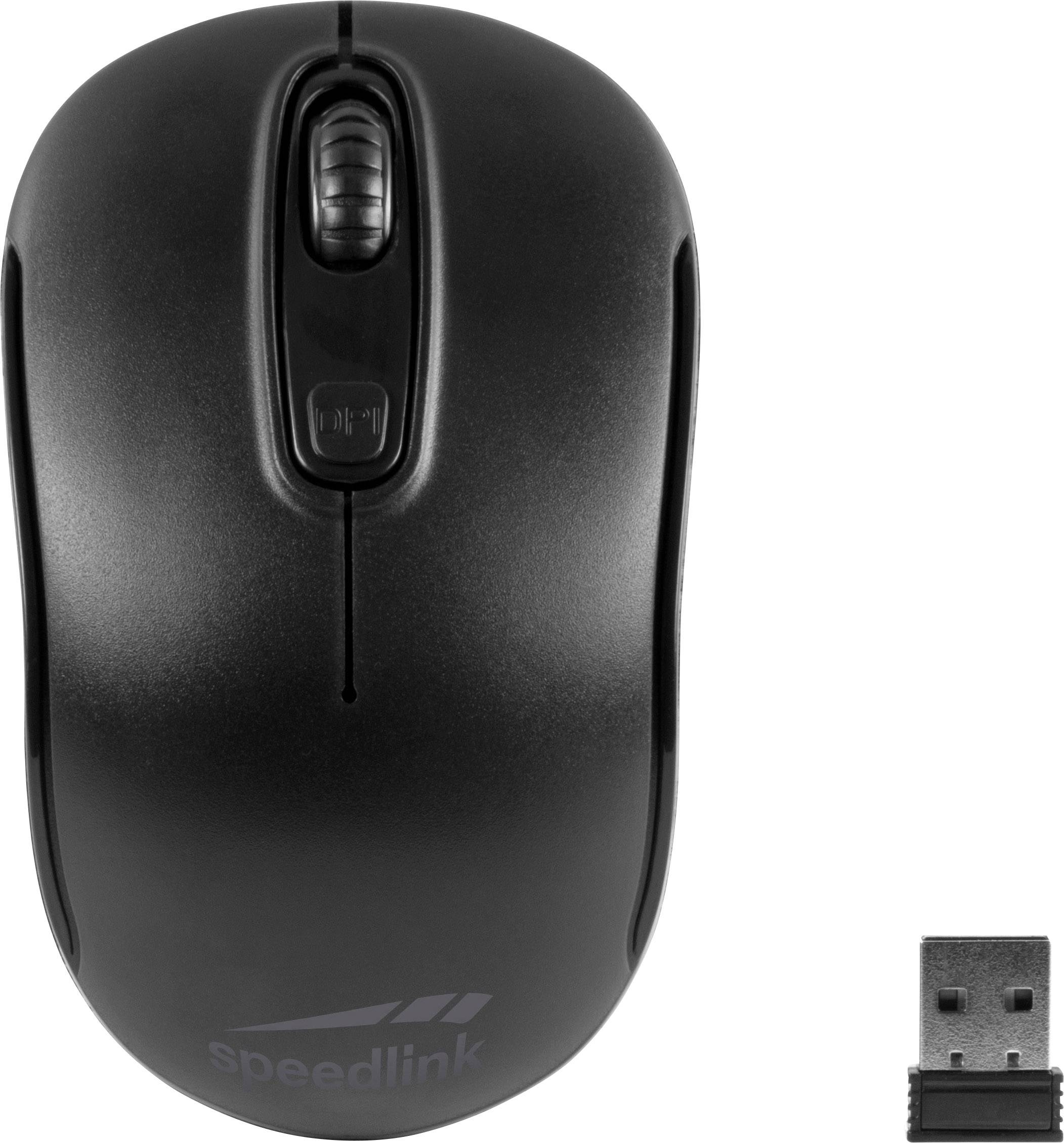 SpeedLink CEPTICA Mouse Radio Optical Black 3 Buttons 1600 dpi