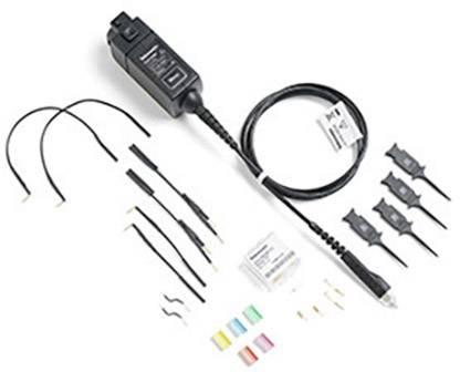 Various cables and accessories for electronic devices, including adapters, coloured markings and holders.