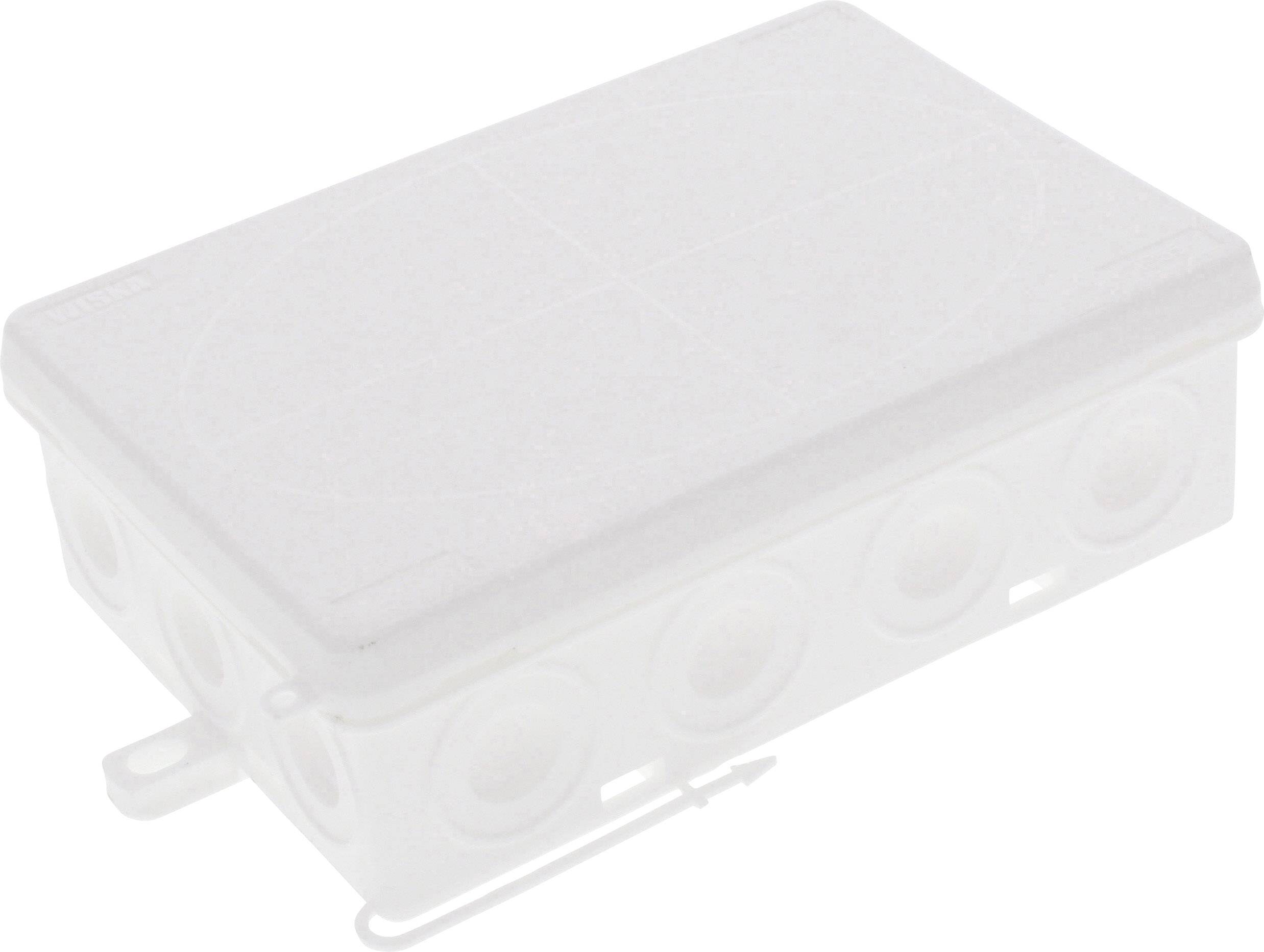 Wiska 10109598 Junction box (L x W x H) 125 x 86 x 41 mm Creamy white IP55