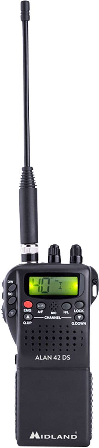 Midland Alan 42 DS C1267 CB handheld radio transceiver
