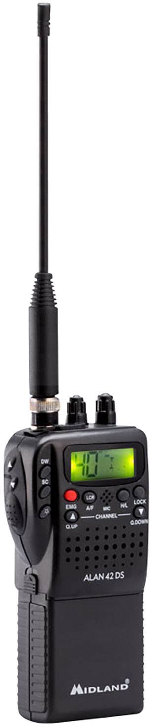 Midland Alan 42 DS C1267 CB handheld radio transceiver