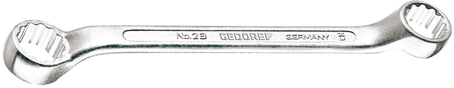 Gedore 6051230 2 B 8X9 Double-ended box wrench Spanner size (metric) 8 - 9 mm