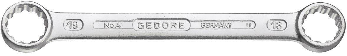 Gedore 6062190 4-120 Double-ended box wrench Spanner size (metric) 6 - 32 mm