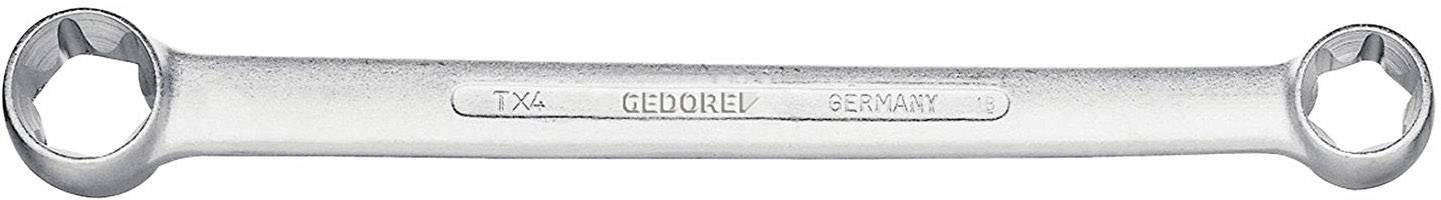 Gedore 6059990 TX4 E10XE12 Double-ended box wrench Spanner size (metric) 10 - 12 mm