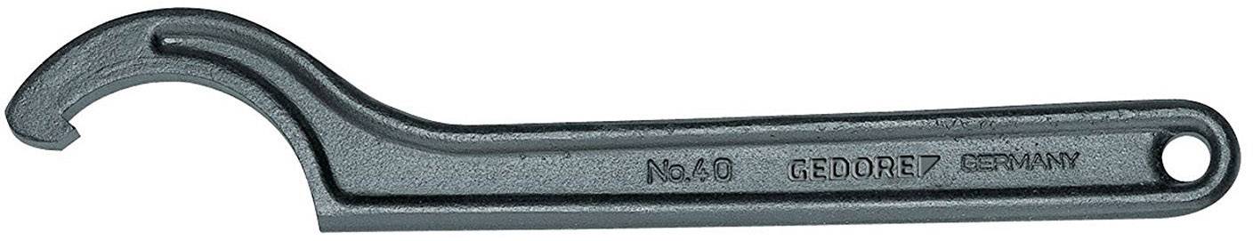 Hooked spanner with the imprint 'No. 40 GEDORE GERMANY', used for tightening or loosening components with a groove.