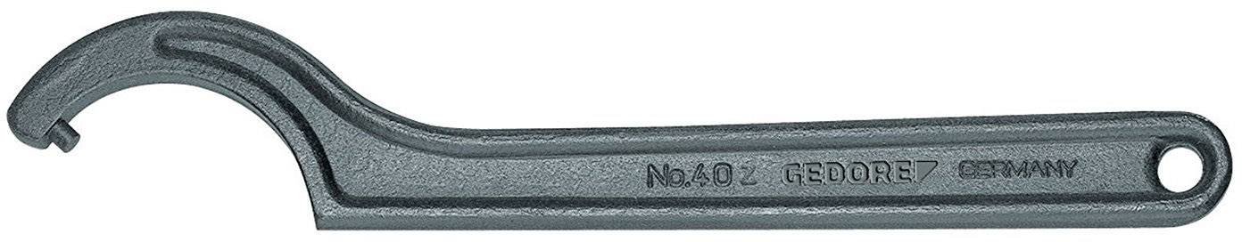 Curved form spanner with 'GEDORE GERMANY' inscription, suitable for tightening or loosening round nuts.